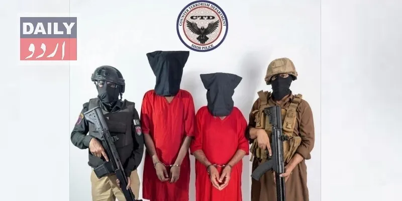 کراچی میں سی ٹی ڈی کا آپریشن، لشکر جھنگوی کے دو انتہائی مطلوب دہشت گرد گرفتار