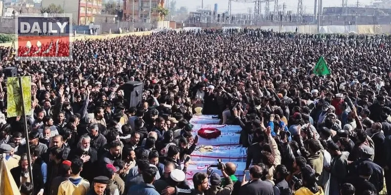 اسلام آباد امام بارگاہ خودکش حملے میں 13 افراد کی نماز جنازہ ادا