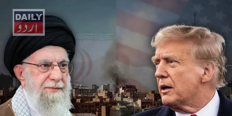 ایرانی سپریم لیڈر خامنہ ای کو بہت فکرمند ہونا چاہیے، امریکی صدر ٹرمپ