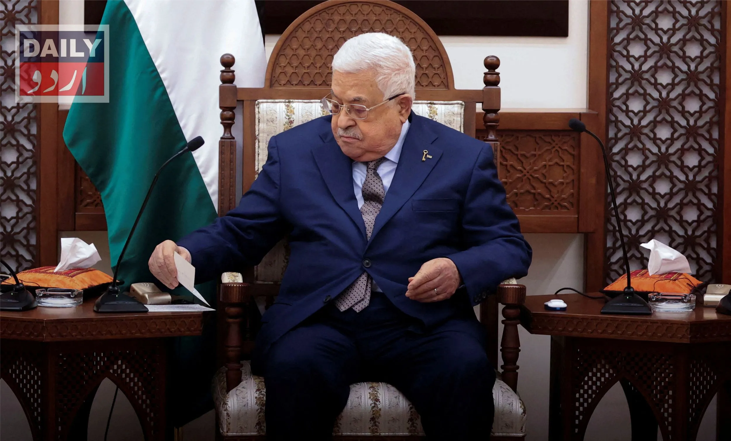 فلسطینی صدر محمود عباس کو اسرائیل کی نئی حکومت سے مذاکرات کی امید