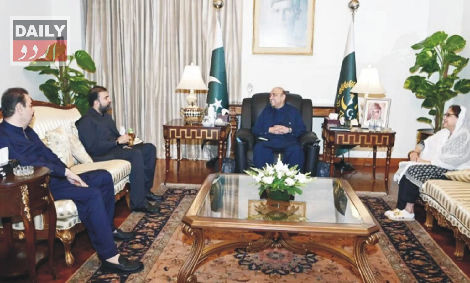 بلوچستان سے دہشت گردی کو جڑ سے ختم کرینگے، صدر زرداری