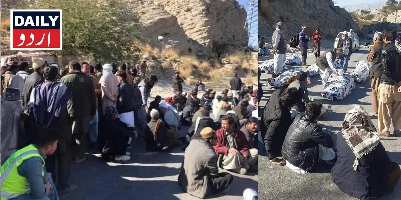 کوئٹہ: داعش نے مچھ حملے کی ذمہ داری قبول کرلی، مغربی بائی پاس پر شیعہ ہزارہ برادری کا دھرنا جاری