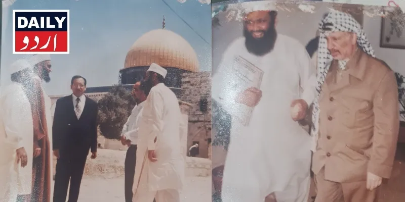 مولانا اجمل قادری کا نواز شریف دور میں اسرائیل کا خفیہ دورہ