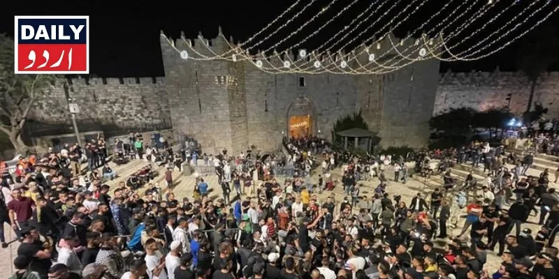 رمضان کے اجتماعات پر پابندیاں ختم: اسرائیل نے فلسطینیوں کیلئے دمشق گیٹ کھول دیا