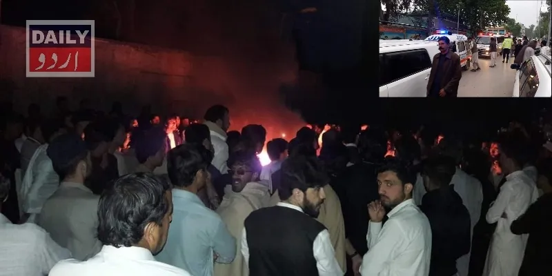 کرم: اساتذہ کے قتل کیخلاف پارا چنار میں احتجاج، ملزمان کی گرفتاری تک تعلیمی سرگرمیاں معطل کرنے کا اعلان