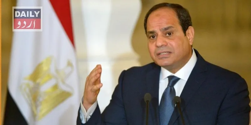 غزہ کے باشندے اپنی سرزمین پر ہی رہیں، مصری صدر السیسی