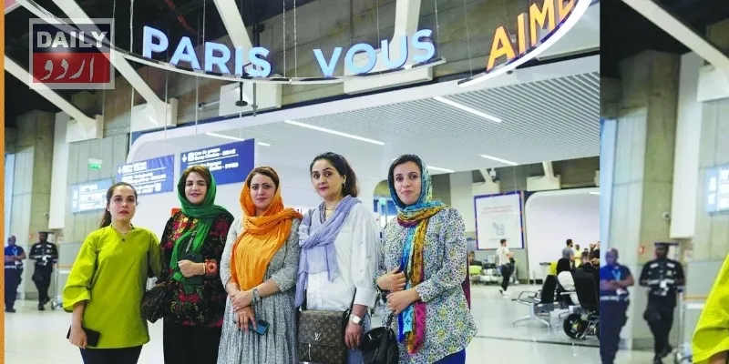طالبان کی پابندیوں سے بچ کر 5 افغان خواتین فرانس پہنچ گئیں